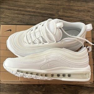 Nike White Air Max 97 White Sneakers